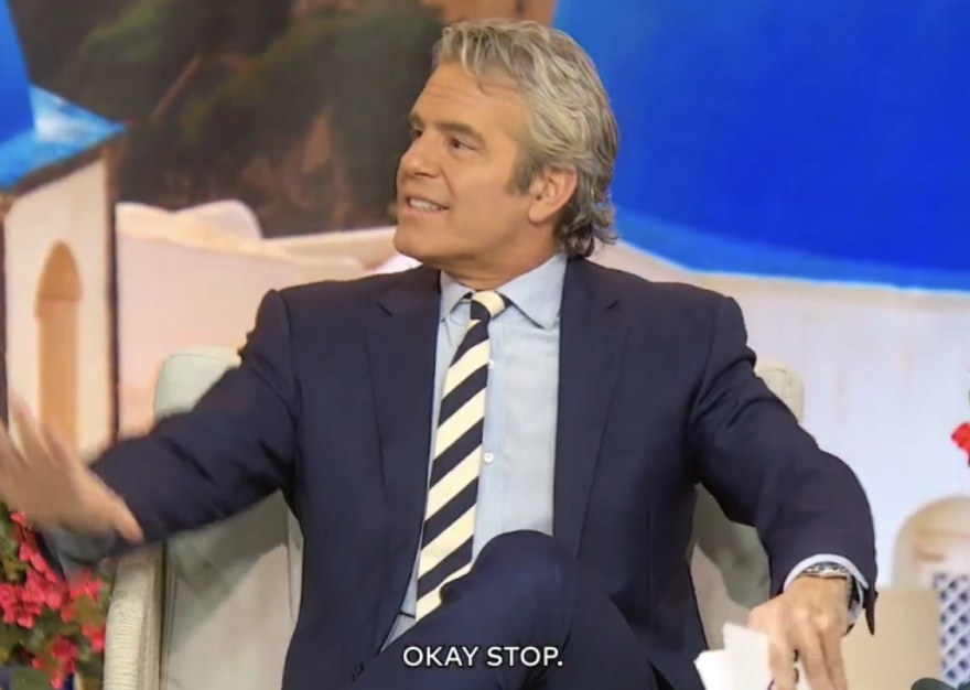 Andy Cohen Says Walking Off the RHOSLC Reunion Was a “Thud” 7 Andy Cohen Says Walking Off the RHOSLC Reunion Was a “Thud”