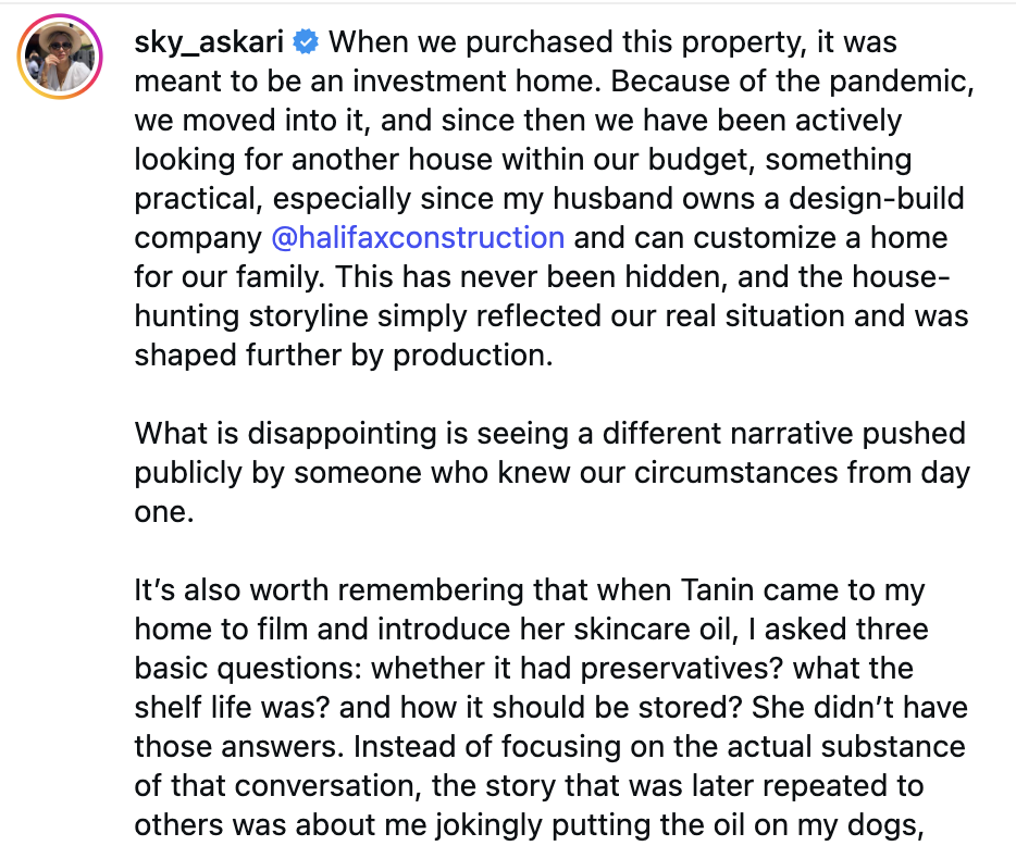 Sky Askari Breaks Silence After Tanin Nikpey Challenges Her Storyline — Adam Neely Weighs In