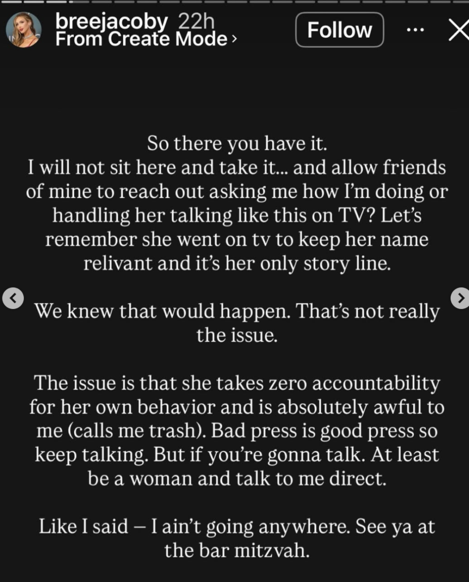 Rachel Zoe Called Out by Ex-Husband’s Girlfriend, Warns Rachel She’s “Not Going Anywhere” adding “See Ya at the Bar Mitzvah”