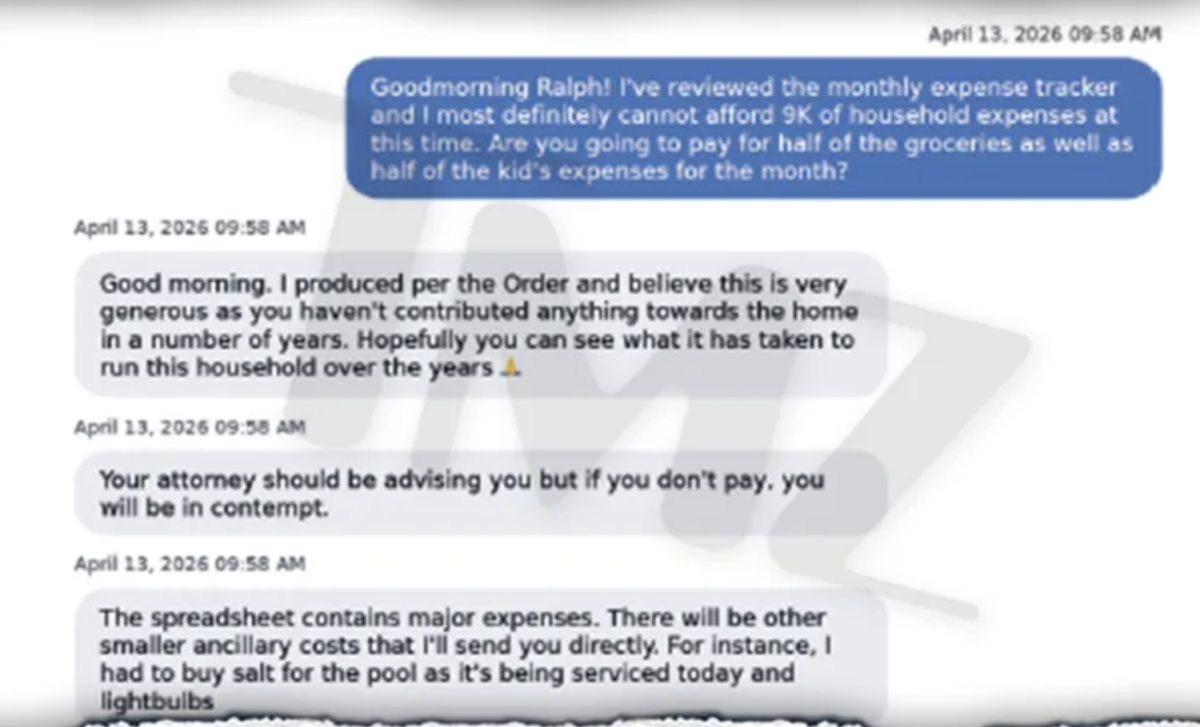 Drew Sidora Alleges She Split RHOA Checks With Ralph Pittman in Heated Text Exchange