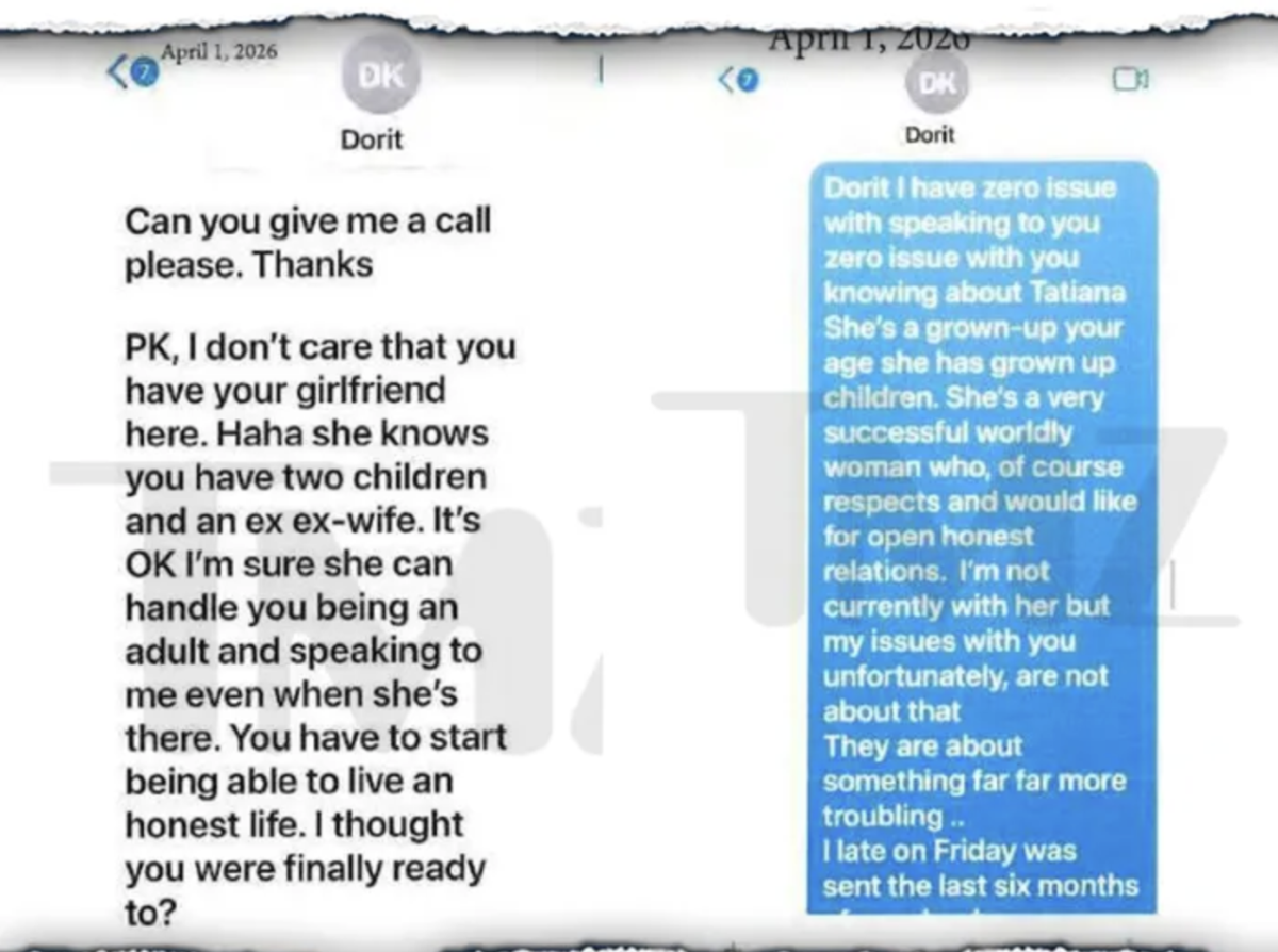 Dorit Kemsley’s Shocking Texts to PK Revealed as She Slams His New Girlfriend and Accuses Him of Living a ‘Dishonest Life’