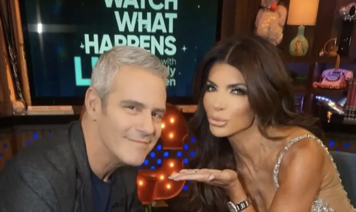 Andy Cohen Says Teresa Giudice May Be Having Fun Filming RHONJ For The First Time Ever