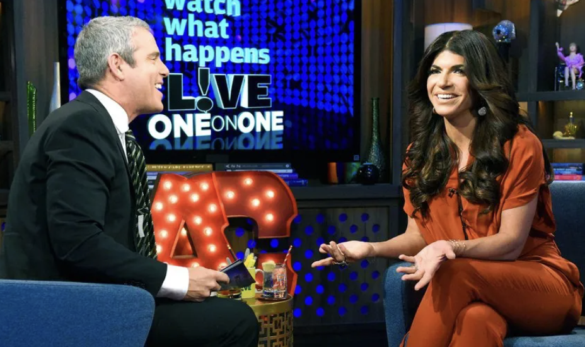 Andy Cohen Says Teresa Giudice May Be Having Fun Filming RHONJ For The First Time Ever