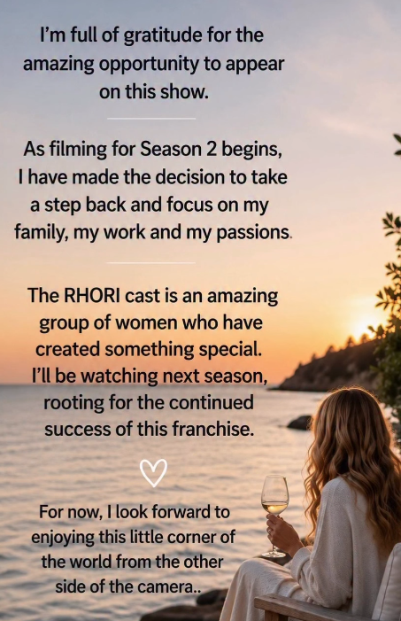 Andy Cohen Responds To Liz McGraw Quitting RHORI After One Season 7 Andy Cohen Responds To Liz McGraw Quitting RHORI After One Season