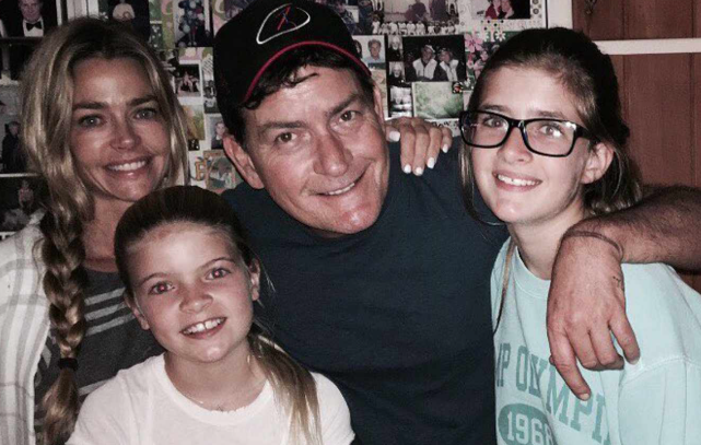 Denise Richards Says Sami Sheen Is Charlie Sheen’s “Karma” And “Stands Up To Him The Most”