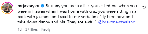 Jax Taylor Calls Brittany Cartwright A “Liar” And Claims She Told Him To “Take Down Danny And Nia”