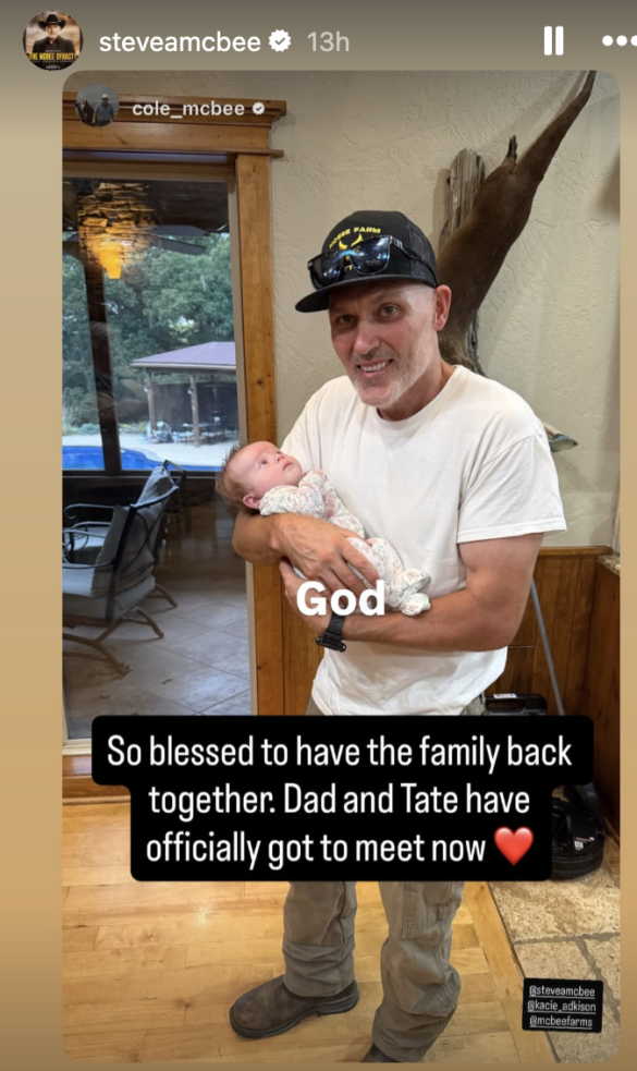 Steve McBee Sr. Breaks Silence After Prison Release As Family Celebrates Being “Complete” Again