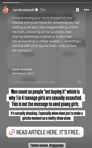Carole Radziwill Calls Out Sai De Silva Over Epstein Files Questions, But Did Sai Really Cross the Line?