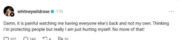 Whitney Rose Says She Had “Everyone Else’s Back” After Fans Accuse Her Of Exposing Ashley Quai’s Secrets; Claims “3/4 Of The Story” Was Left Out